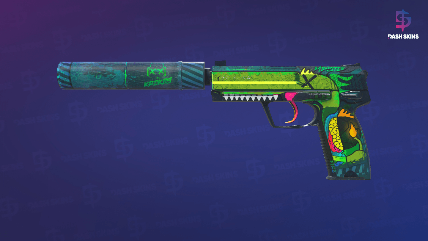 USP-S | Monster Mashup (Minimal Wear) Screenshot Playside