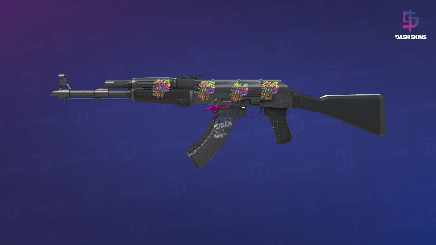 AK-47 | Slate (Minimal Wear) Screenshot Playside