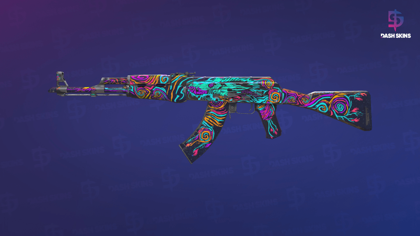 AK-47 | Nightwish (Well-Worn) Screenshot Playside