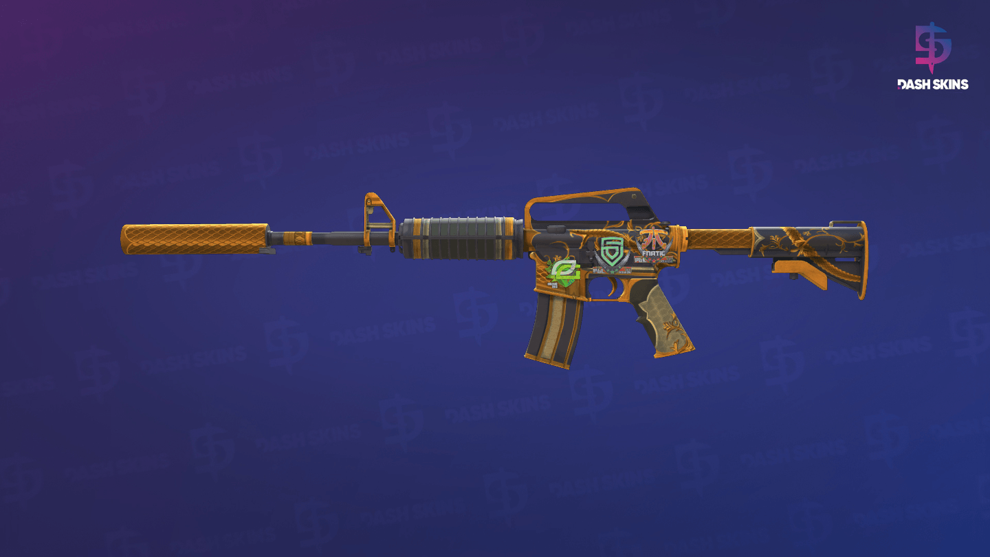M4A1-S | Golden Coil (Field-Tested) Screenshot Playside