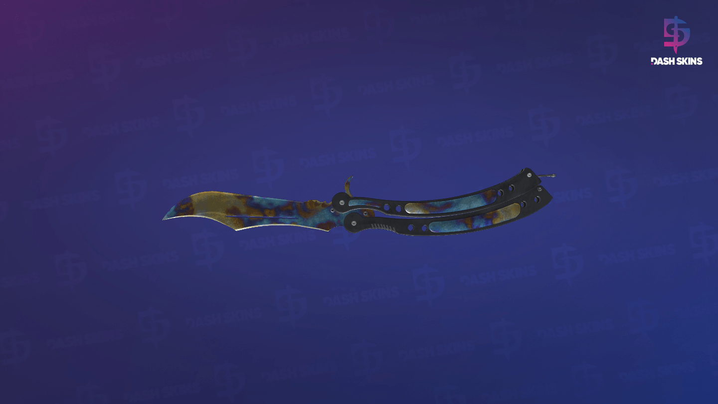 ★ Butterfly Knife | Case Hardened (Well-Worn) Screenshot Playside