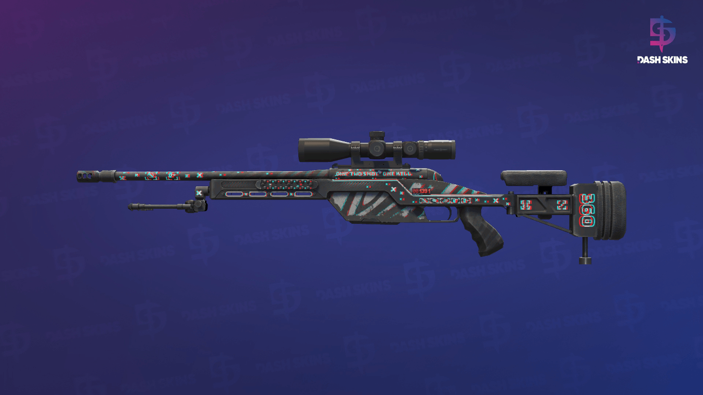 StatTrak™ SSG 08 | Parallax (Well-Worn) Screenshot Playside