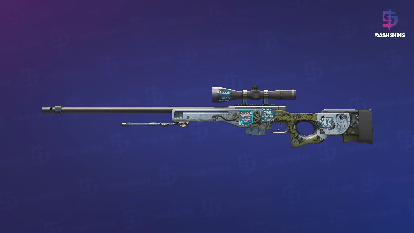 AWP | Worm God (Field-Tested) Screenshot Playside