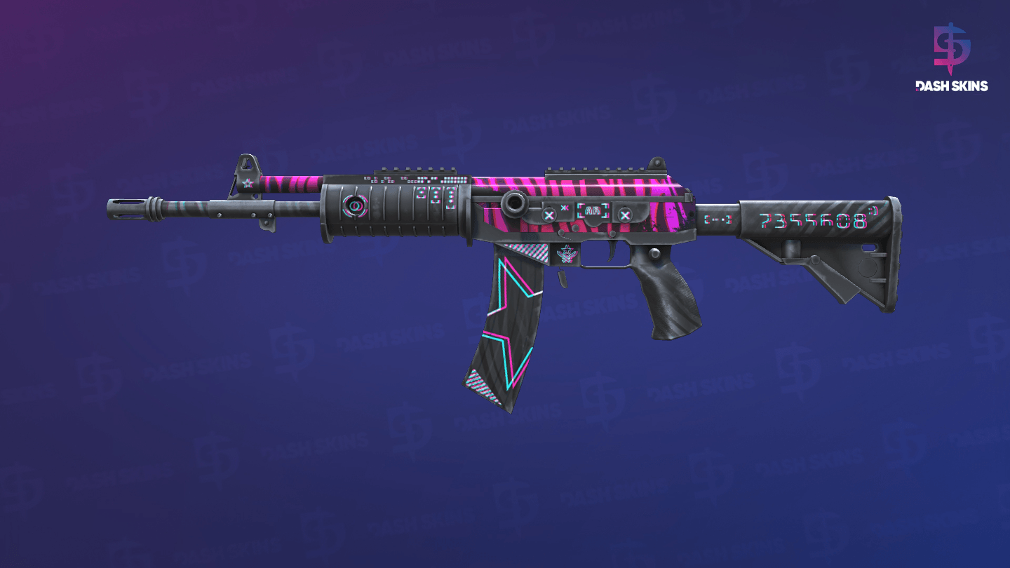 Galil AR | Chromatic Aberration (Minimal Wear) Screenshot Playside