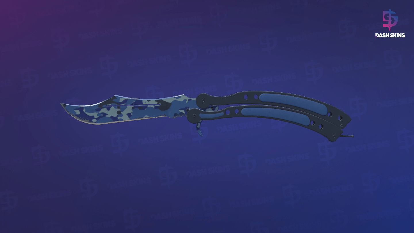 ★ Butterfly Knife | Bright Water (Minimal Wear) Screenshot Playside