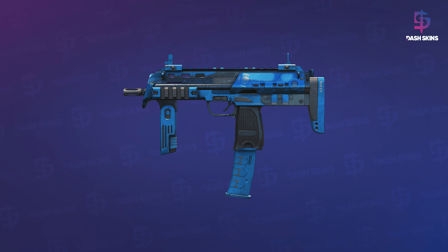 MP7 | Cirrus (Well-Worn) Screenshot Playside