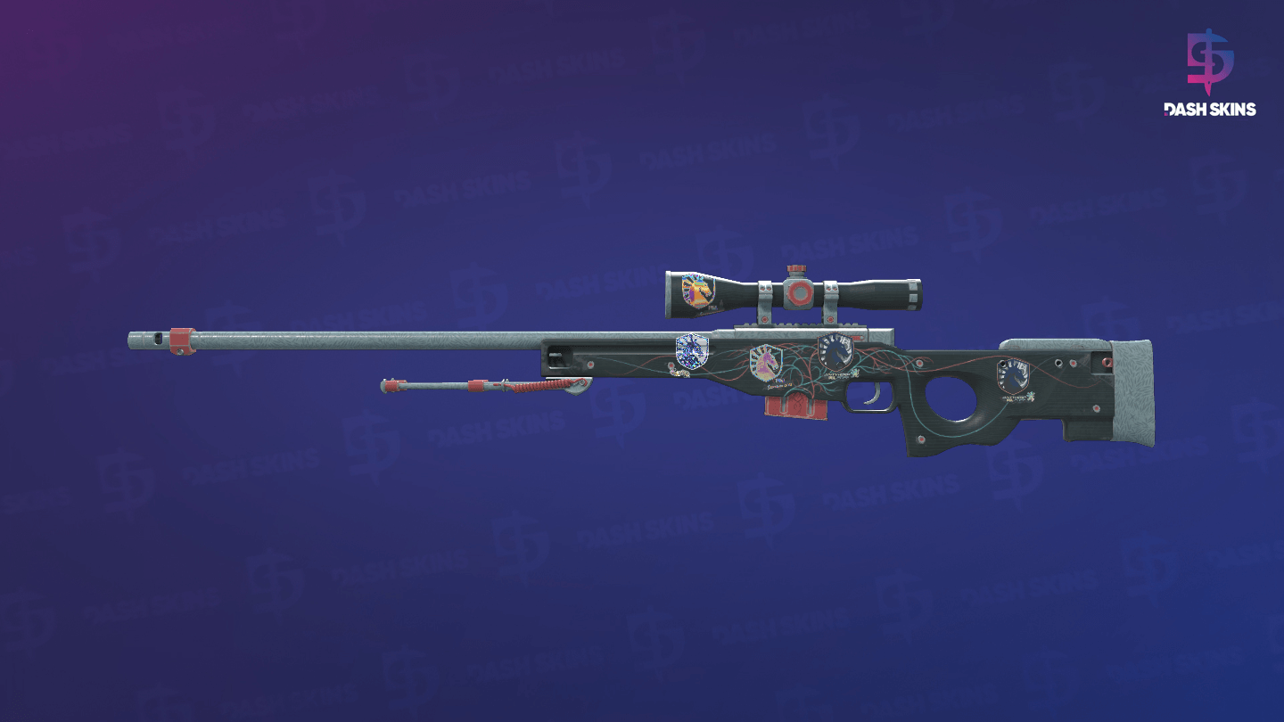 AWP | Capillary (Minimal Wear) Screenshot Playside