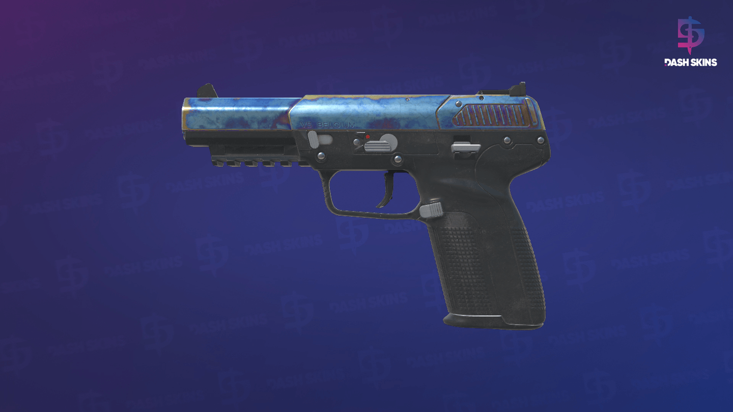 Five-SeveN | Heat Treated (Well-Worn) Screenshot Playside