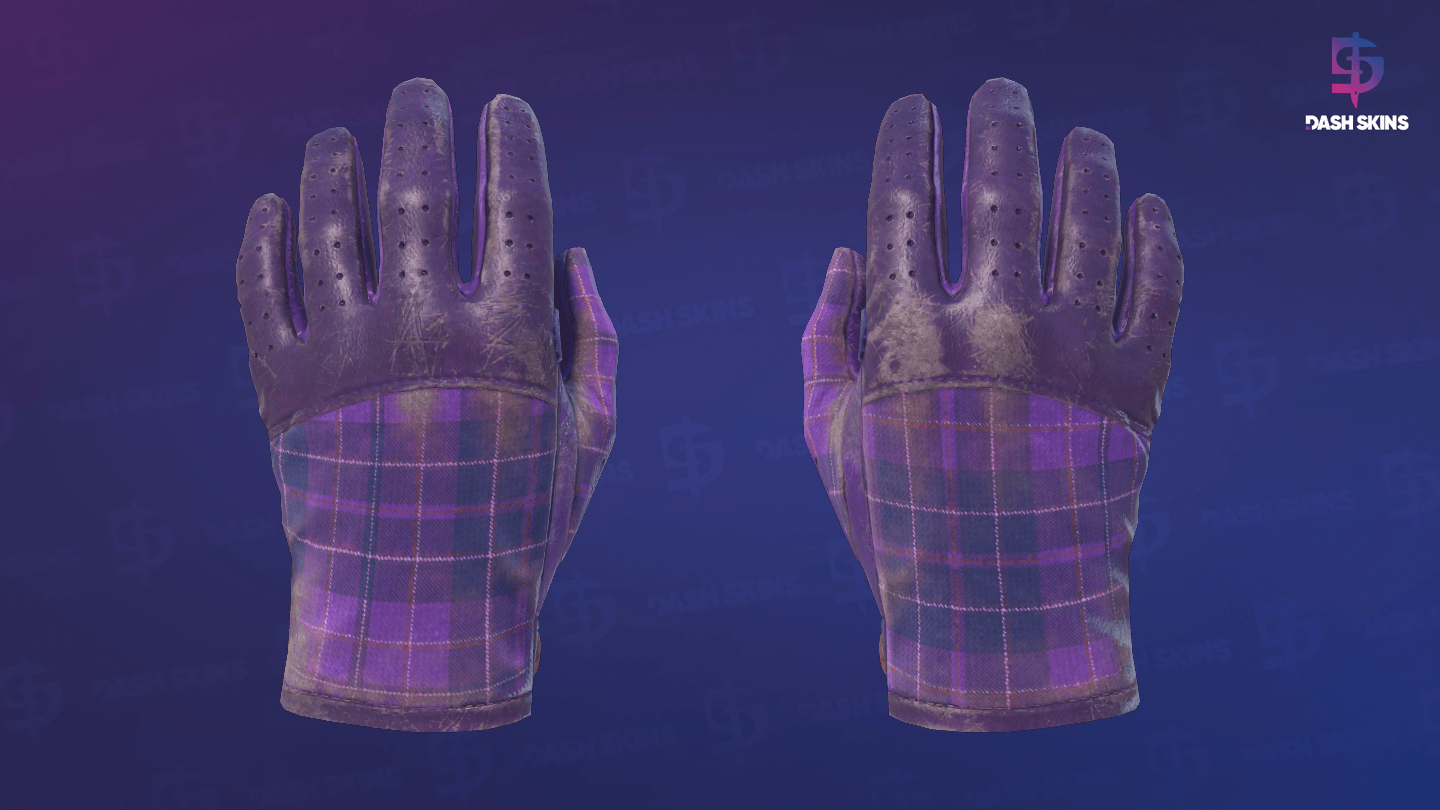 ★ Driver Gloves | Imperial Plaid (Battle-Scarred) Screenshot Playside