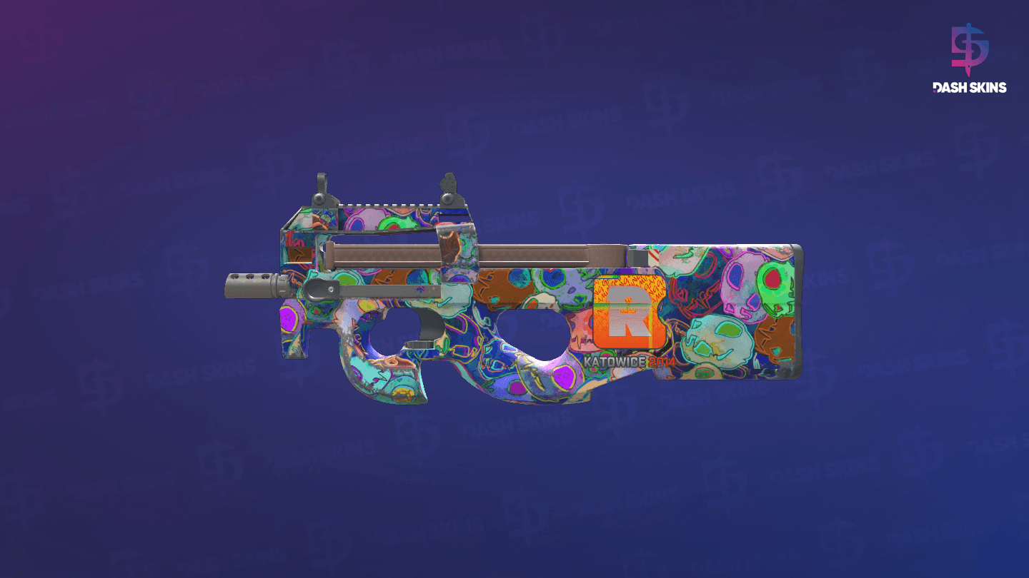 P90 | Death by Kitty (Field-Tested) Screenshot Playside