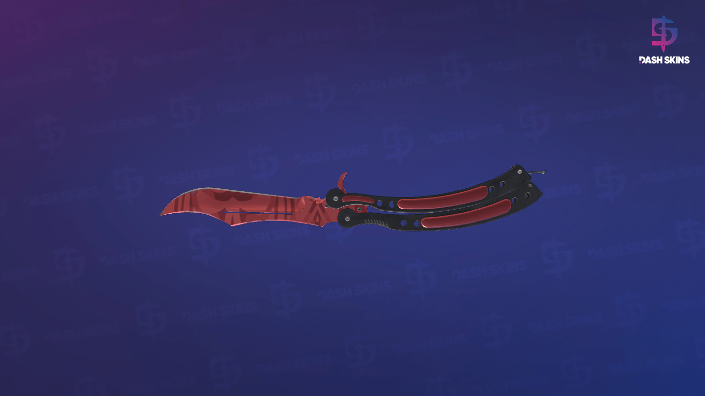 ★ Butterfly Knife | Slaughter (Minimal Wear) Screenshot Playside