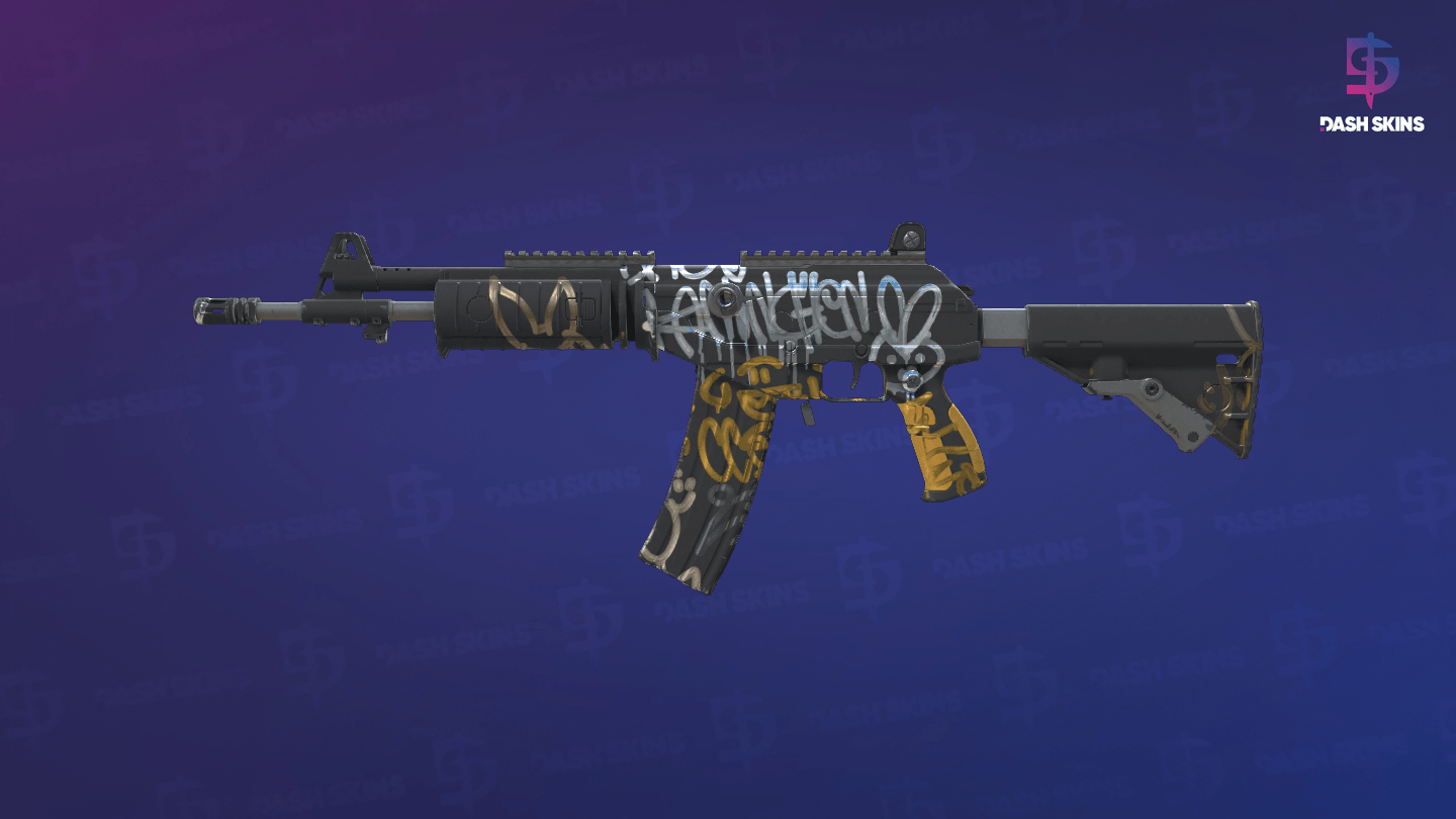 Galil AR | Metallic Squeezer (Minimal Wear) Screenshot Playside