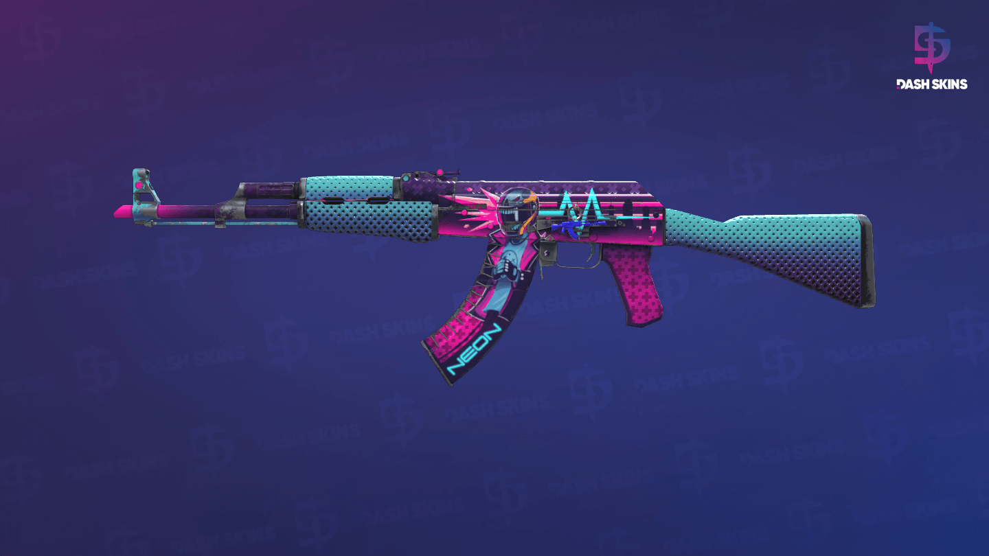 AK-47 | Neon Rider (Field-Tested) Screenshot Playside