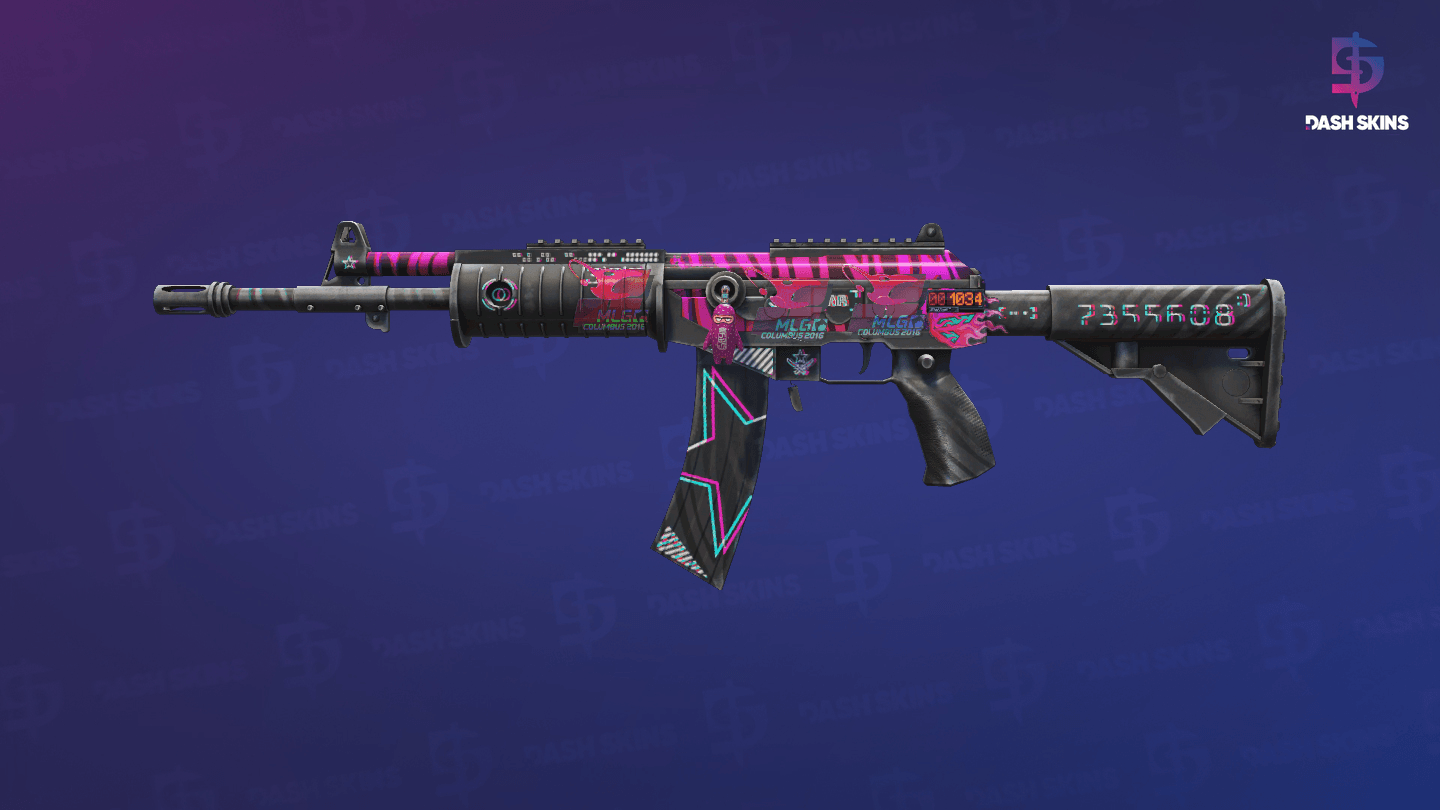 StatTrak™ Galil AR | Chromatic Aberration (Field-Tested) Screenshot Playside