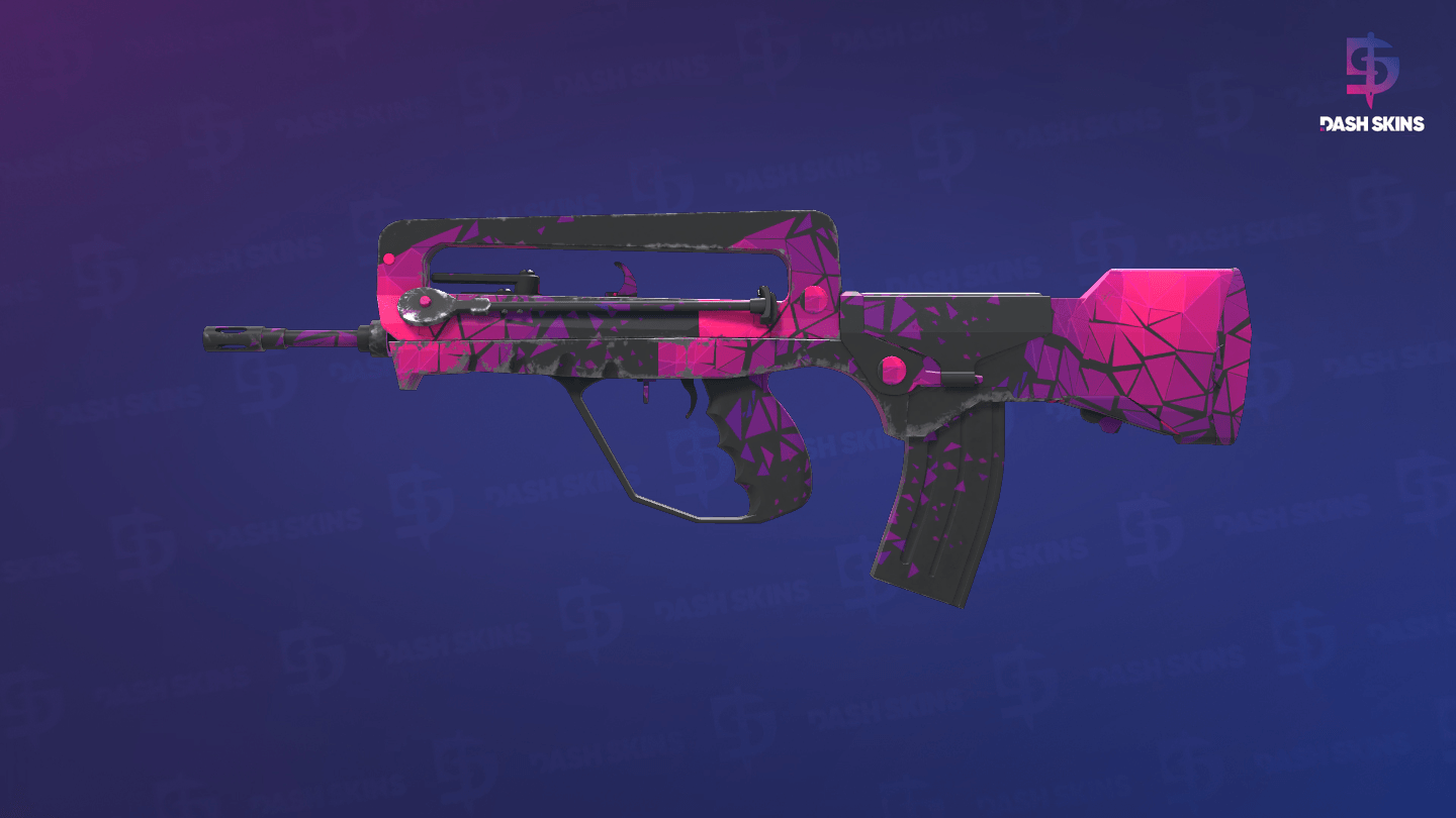 FAMAS | Pulse (Factory New) Screenshot Playside