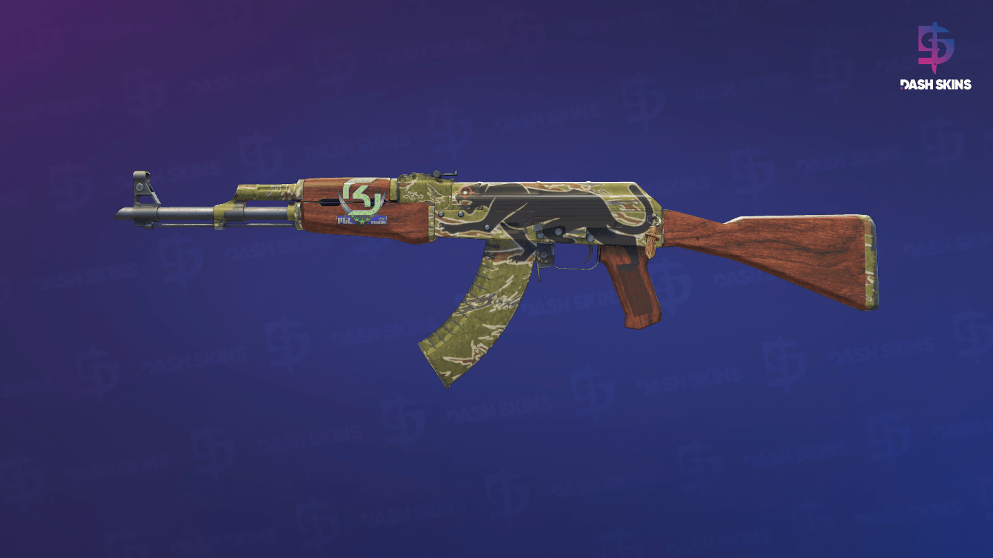 AK-47 | Jaguar (Field-Tested) Screenshot Playside