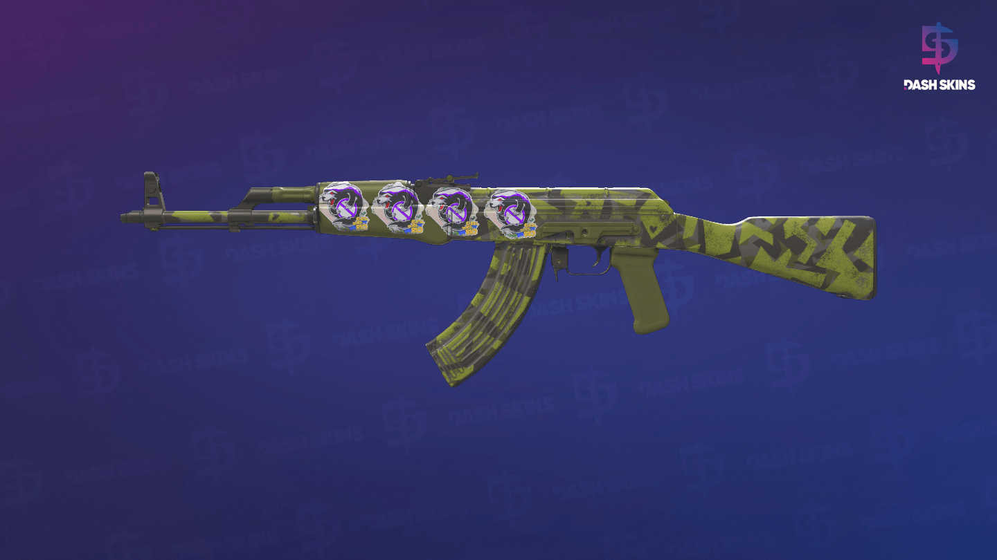 AK-47 | Olive Polycam (Minimal Wear) Screenshot Playside