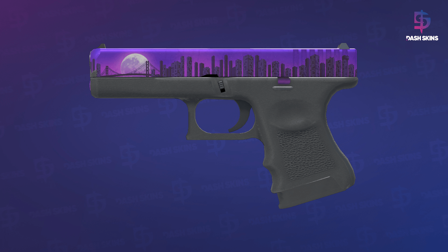 Glock-18 | Moonrise (Factory New) Screenshot Playside