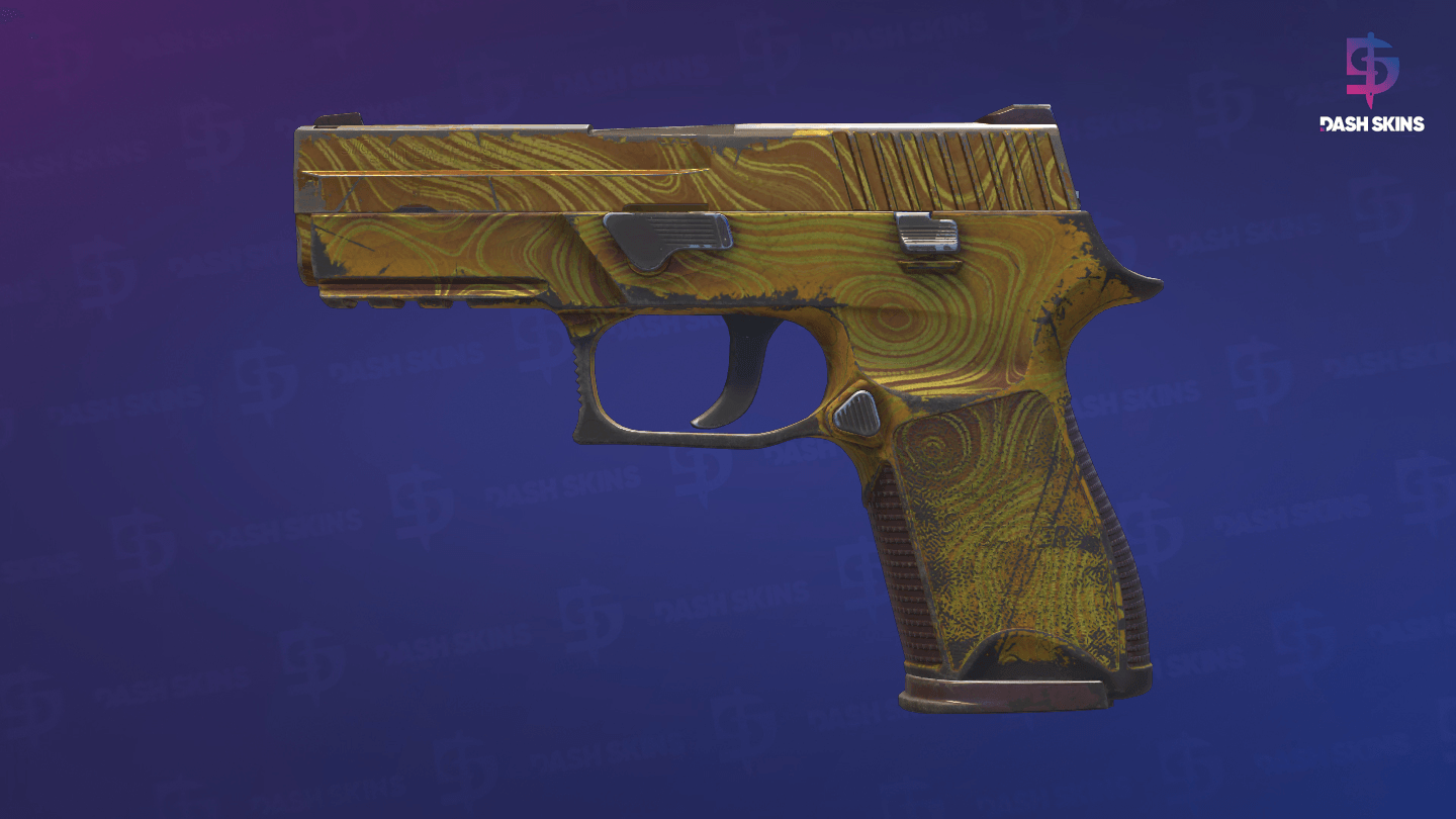 P250 | Sedimentary (Well-Worn) Screenshot Playside