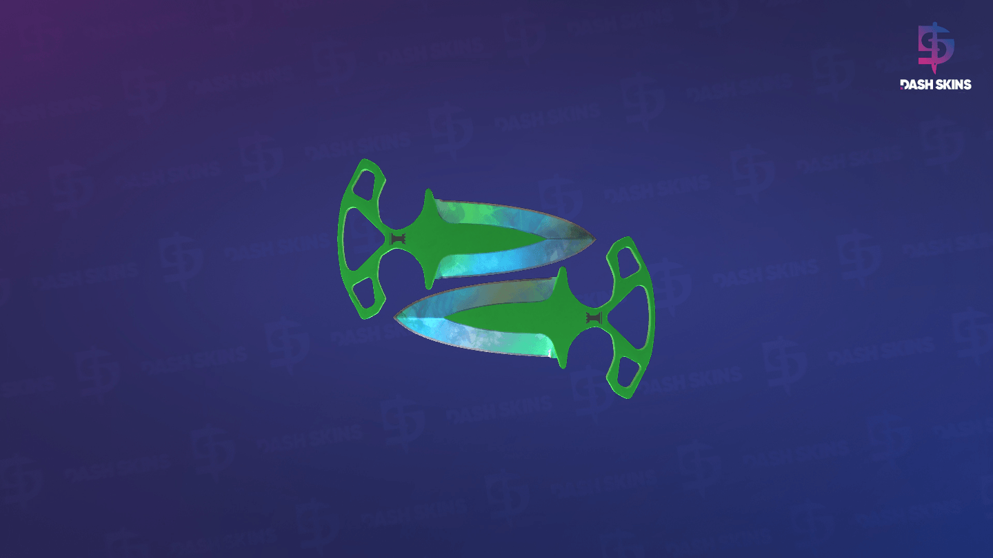★ Shadow Daggers | Gamma Doppler (Factory New) - Phase 3 Screenshot Playside