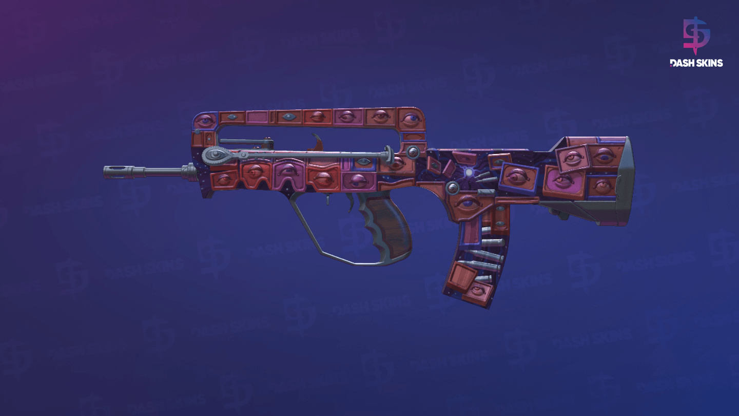 FAMAS | Rapid Eye Movement (Minimal Wear) Screenshot Playside