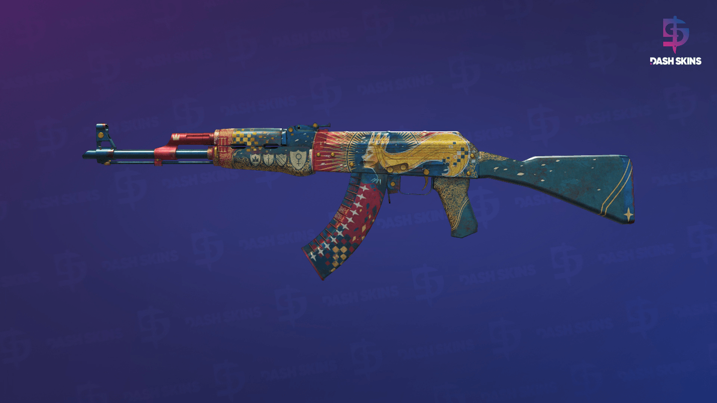 AK-47 | The Empress (Battle-Scarred) Screenshot Playside