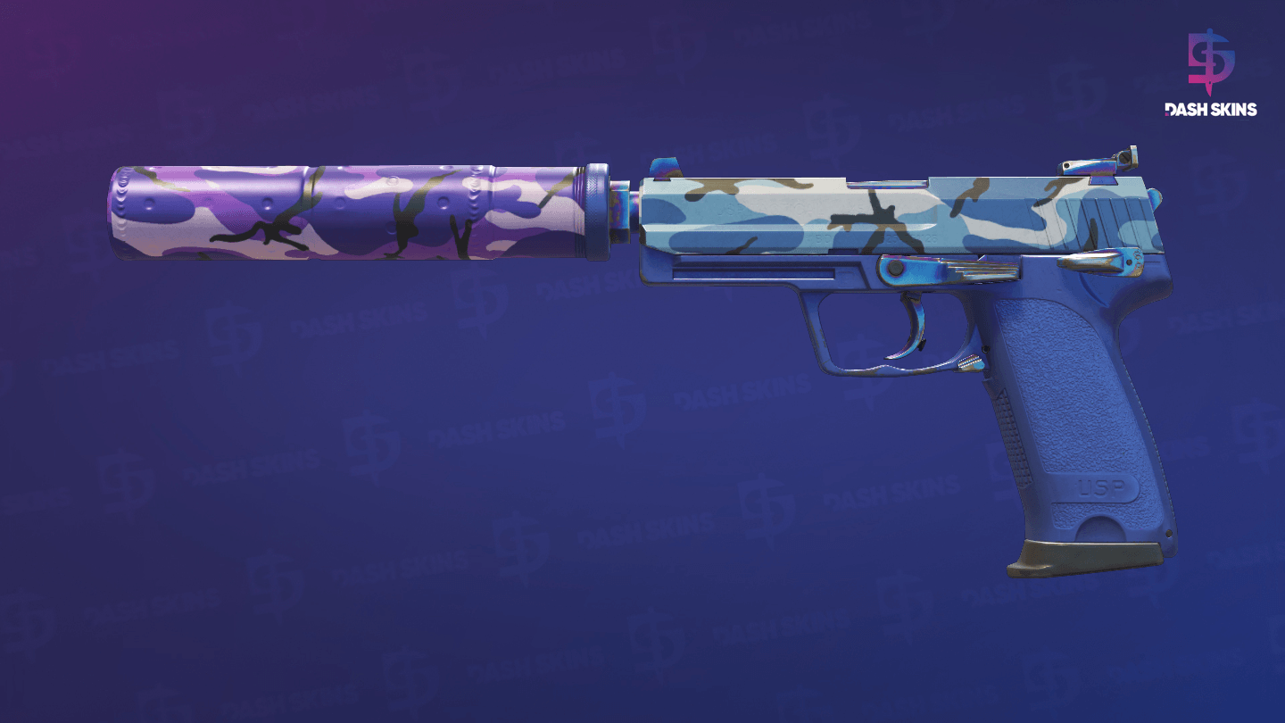 USP-S | Alpine Camo (Minimal Wear) Screenshot Playside