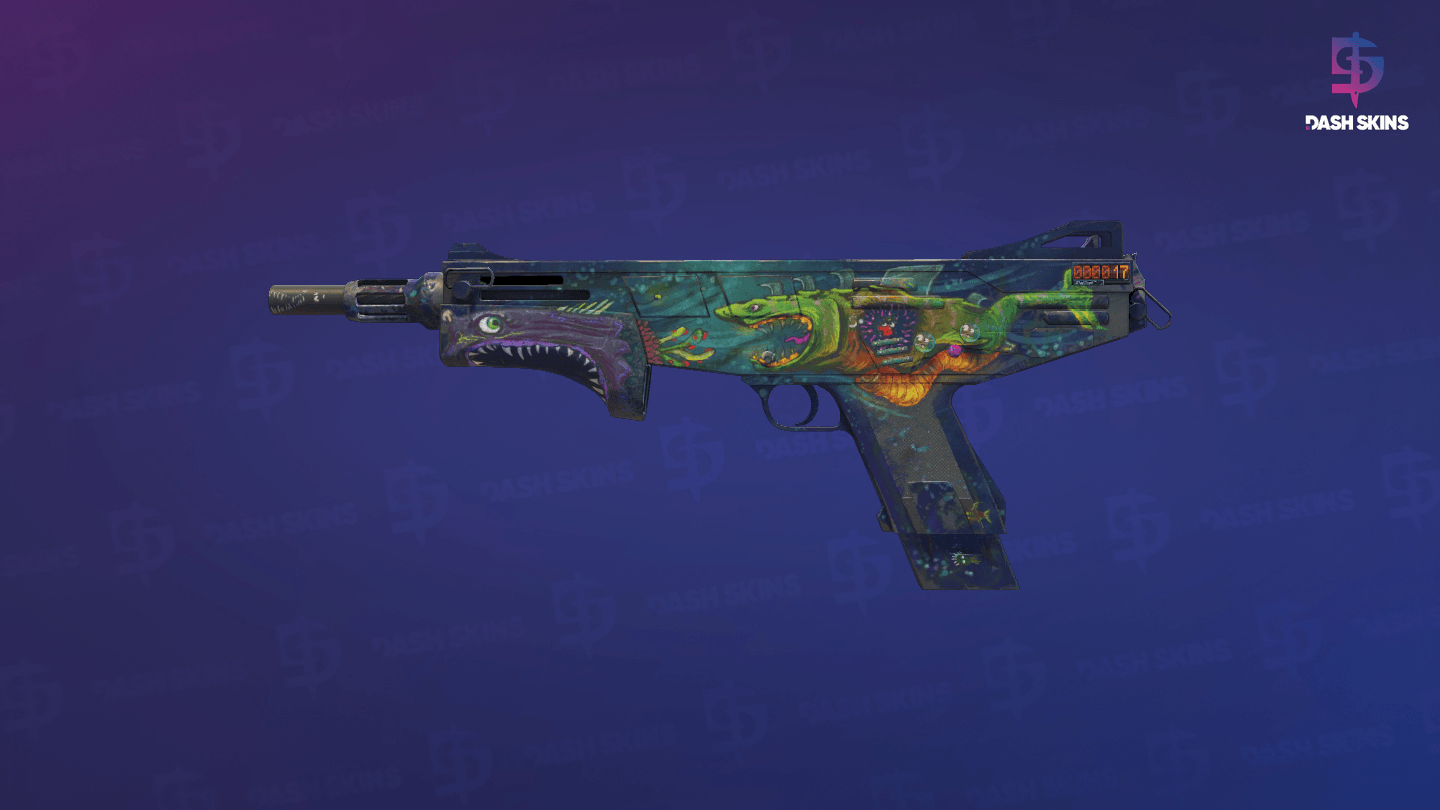 StatTrak™ MAG-7 | Monster Call (Battle-Scarred) Screenshot Playside