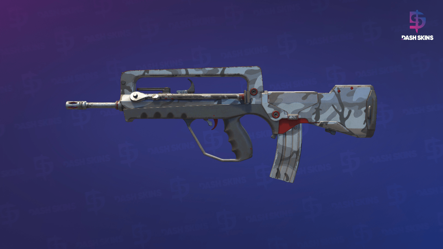 FAMAS | Grey Ghost (Field-Tested) Screenshot Playside