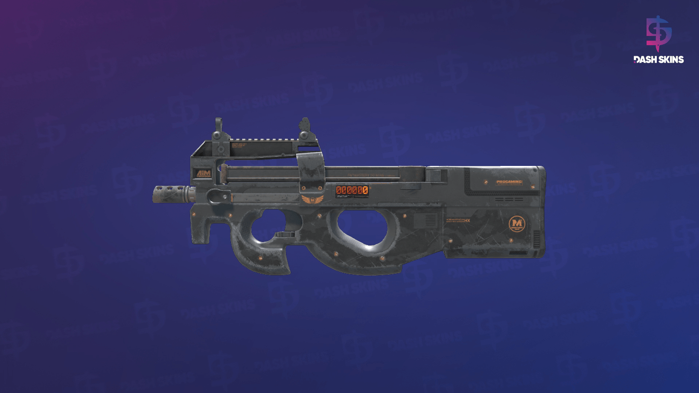 StatTrak™ P90 | Elite Build (Well-Worn) Screenshot Playside