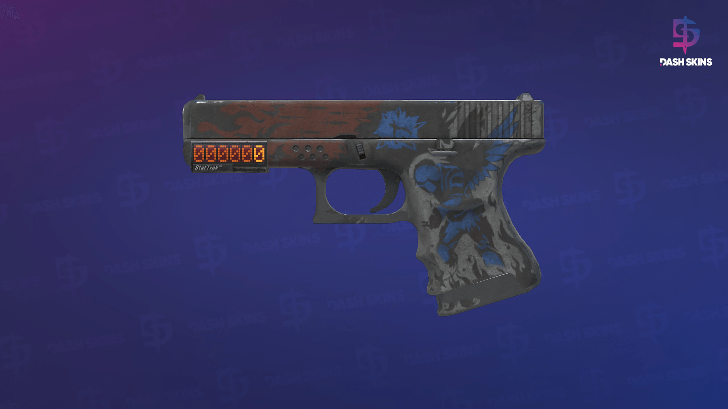 StatTrak™ Glock-18 | Sacrifice (Battle-Scarred) Screenshot Playside