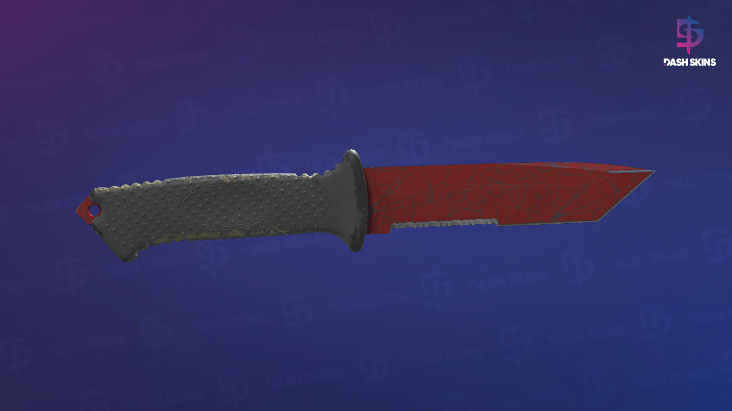 ★ Ursus Knife | Crimson Web (Battle-Scarred) Screenshot Playside