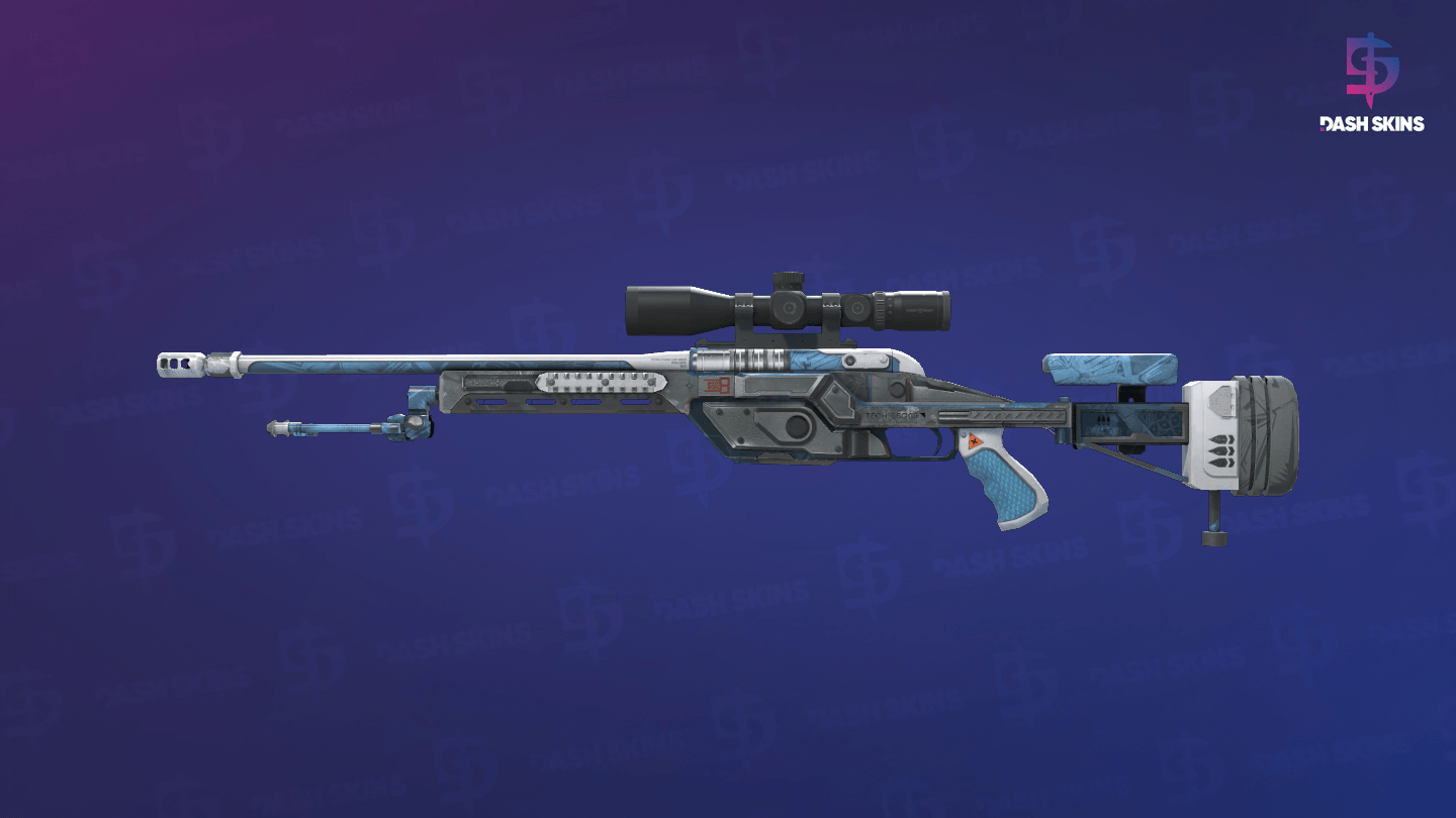SSG 08 | Ghost Crusader (Minimal Wear) Screenshot Playside