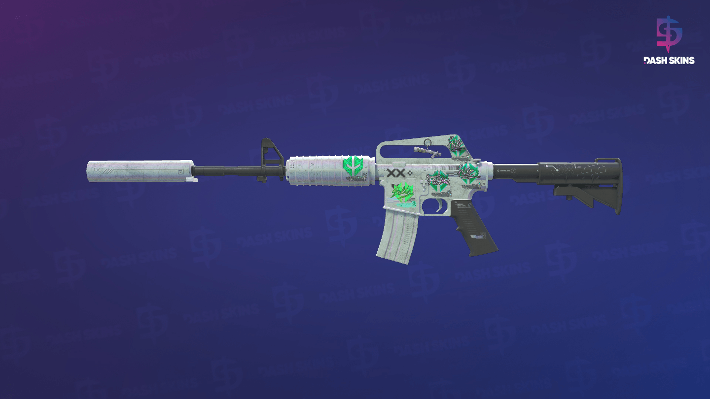 M4A1-S | Printstream (Battle-Scarred) Screenshot Playside