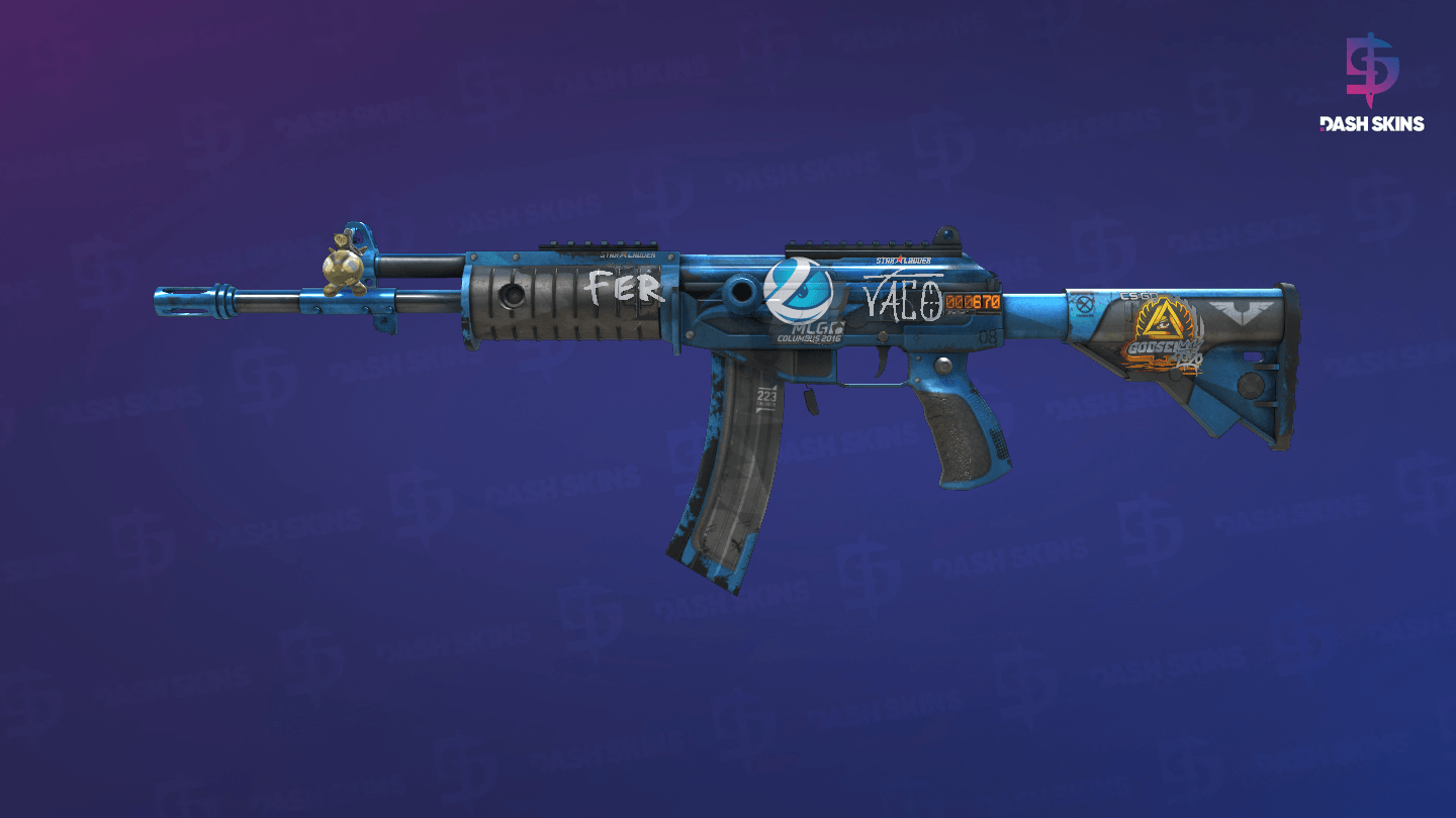 StatTrak™ Galil AR | Stone Cold (Battle-Scarred) Screenshot Playside