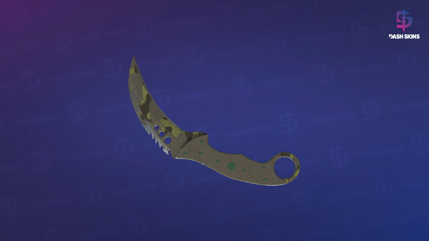 ★ Talon Knife | Boreal Forest (Well-Worn) Screenshot Playside