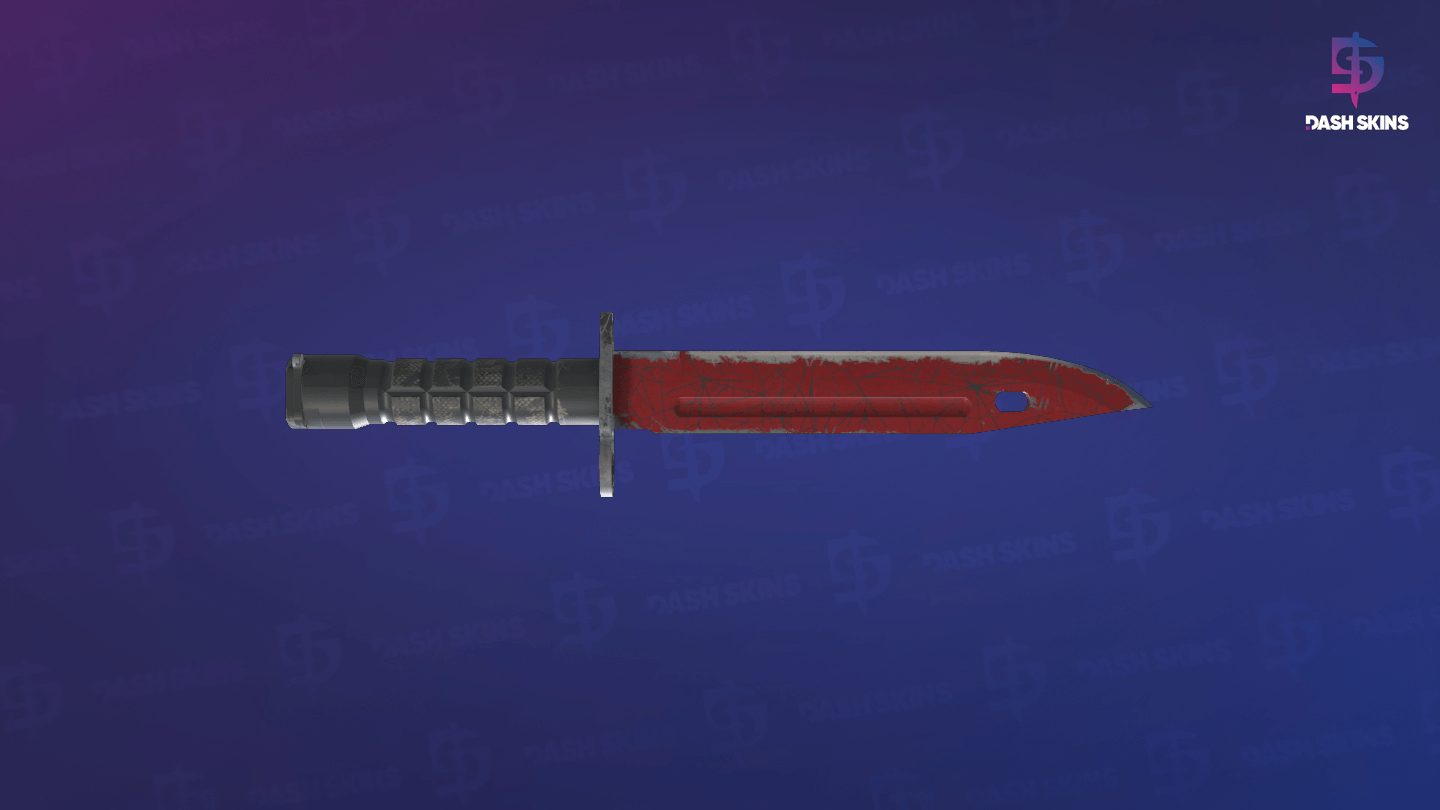 ★ Bayonet | Crimson Web (Field-Tested) Screenshot Playside
