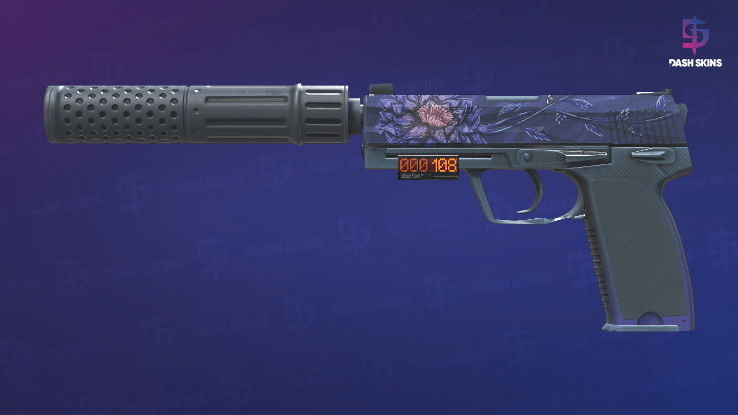 StatTrak™ USP-S | Black Lotus (Minimal Wear) Screenshot Playside