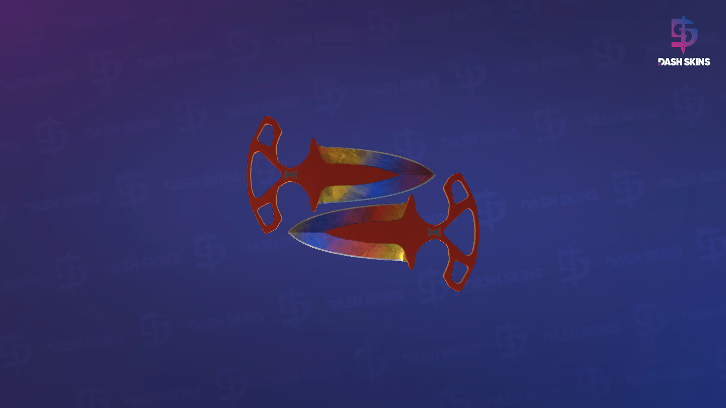 ★ Shadow Daggers | Marble Fade (Minimal Wear) Screenshot Playside