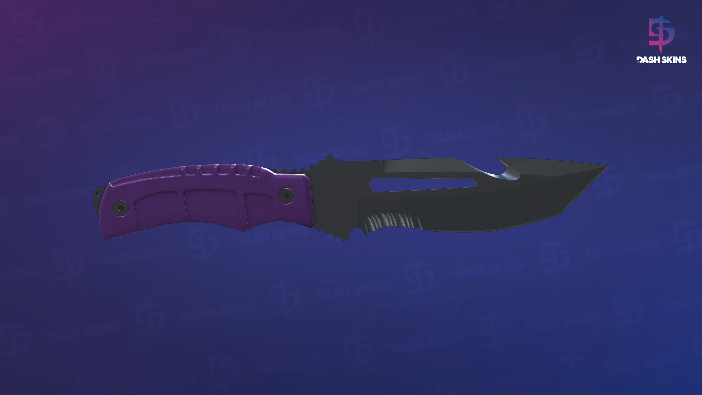 ★ Survival Knife | Ultraviolet (Field-Tested) Screenshot Playside
