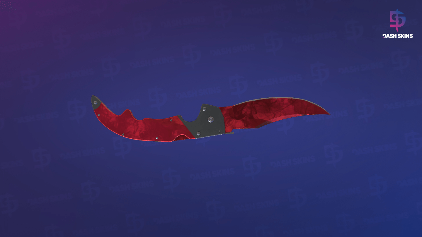 ★ Falchion Knife | Doppler (Factory New) - Ruby Screenshot Playside