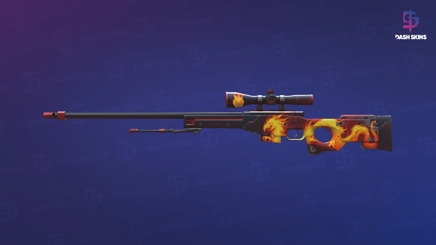 AWP | Wildfire (Field-Tested) Screenshot Playside