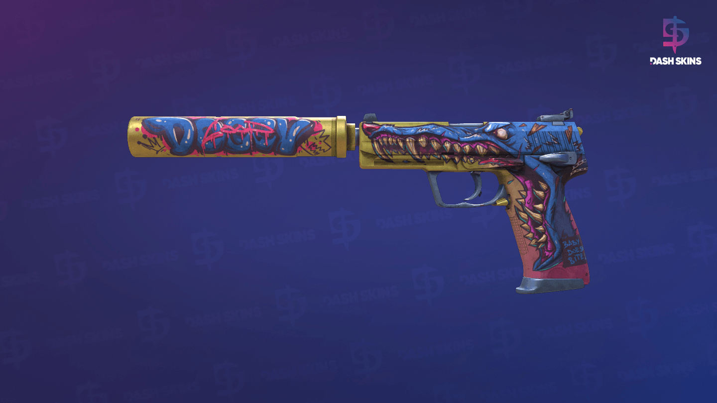 USP-S | Jawbreaker (Well-Worn) Screenshot Playside