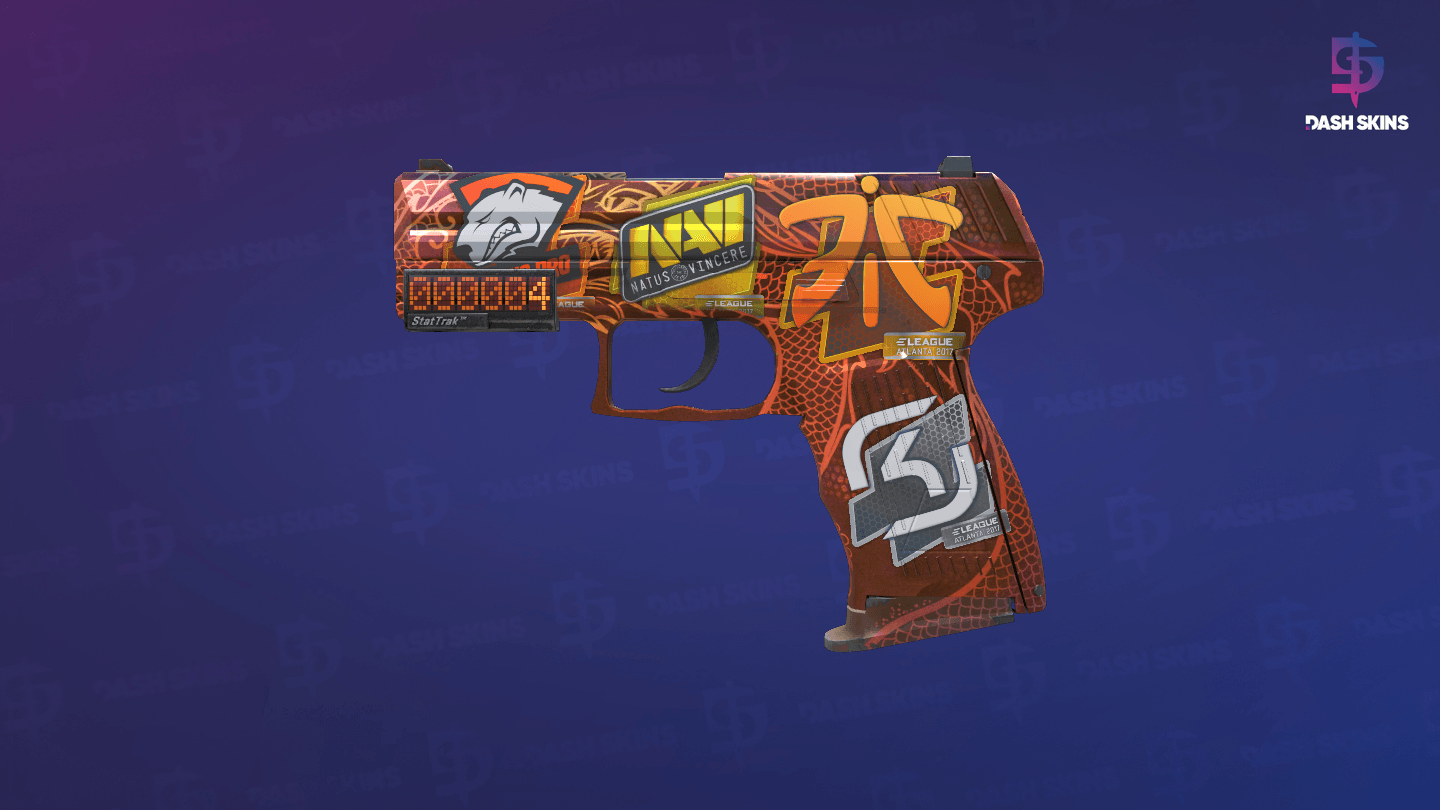 StatTrak™ P2000 | Imperial Dragon (Field-Tested) Screenshot Playside