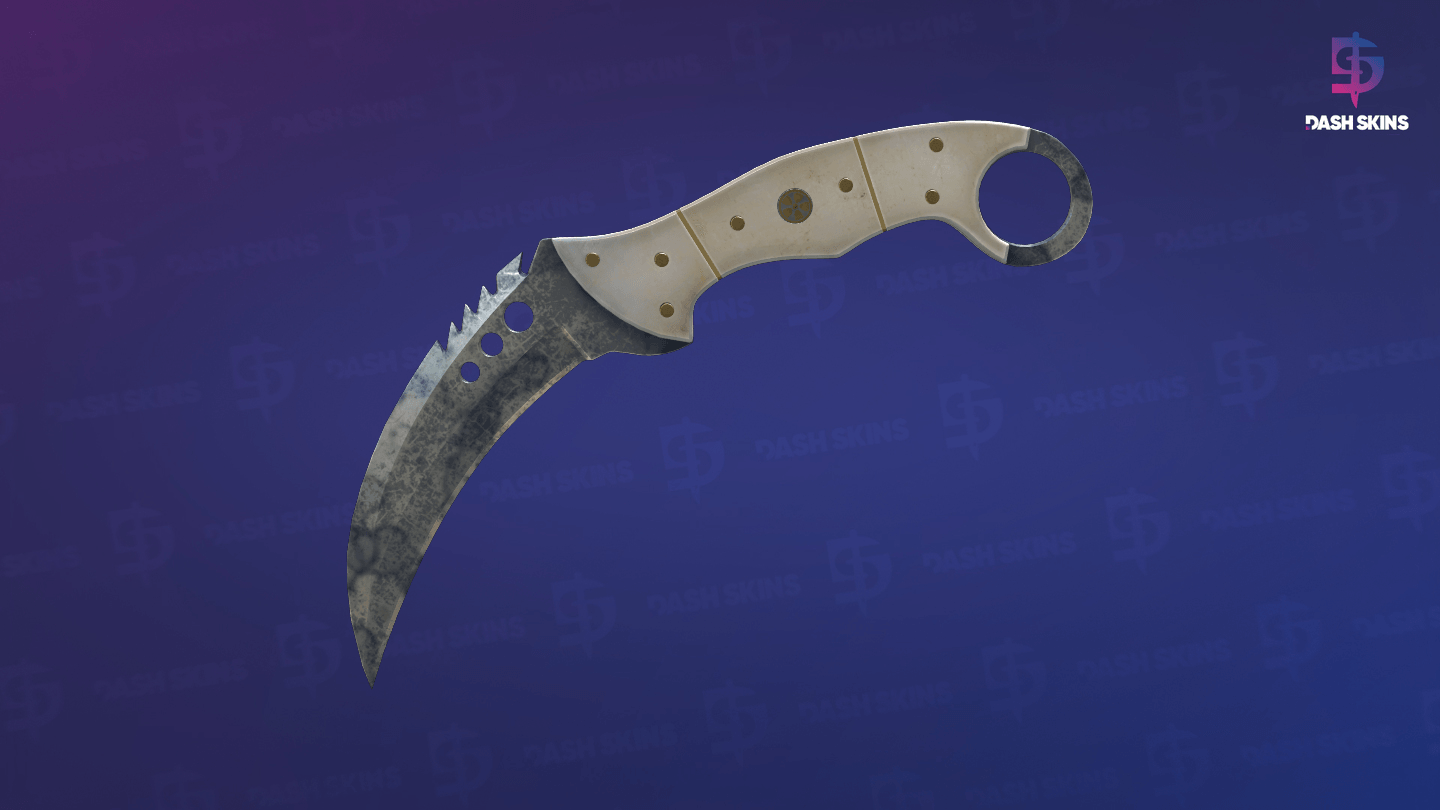 ★ Talon Knife | Stained (Well-Worn) Screenshot Playside