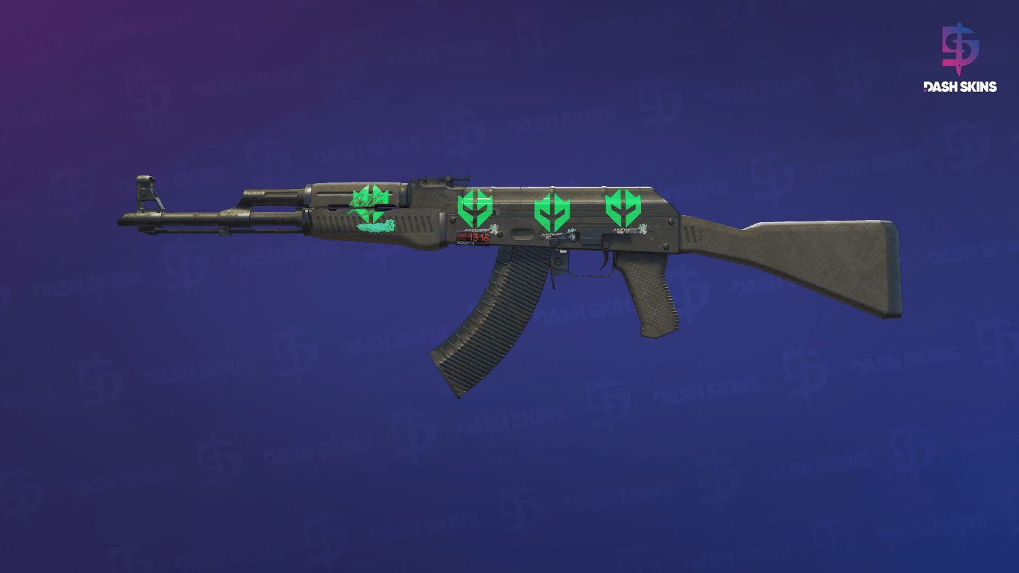 StatTrak™ AK-47 | Slate (Battle-Scarred) Screenshot Playside