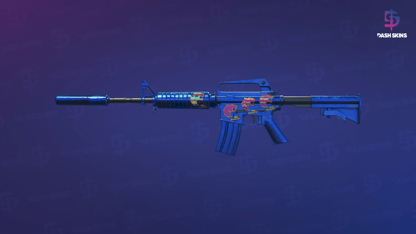 M4A1-S | Blue Phosphor (Factory New) Screenshot Playside