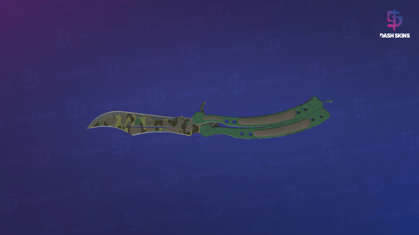 ★ Butterfly Knife | Boreal Forest (Field-Tested) Screenshot Playside
