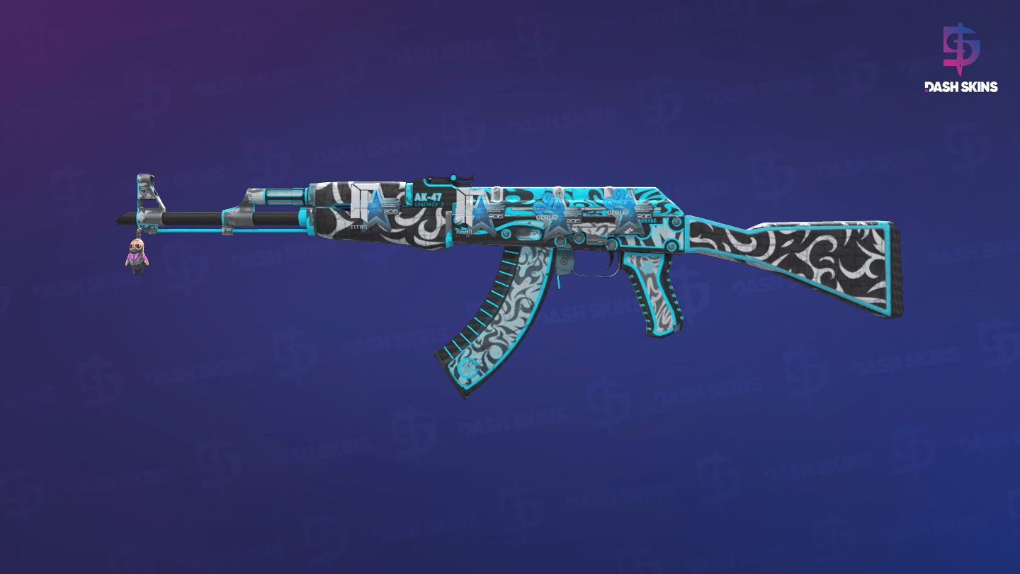 AK-47 | Frontside Misty (Field-Tested) Screenshot Playside