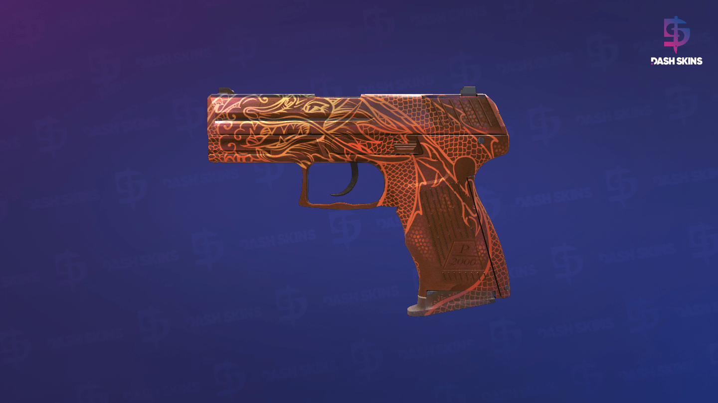 P2000 | Imperial Dragon (Minimal Wear) Screenshot Playside